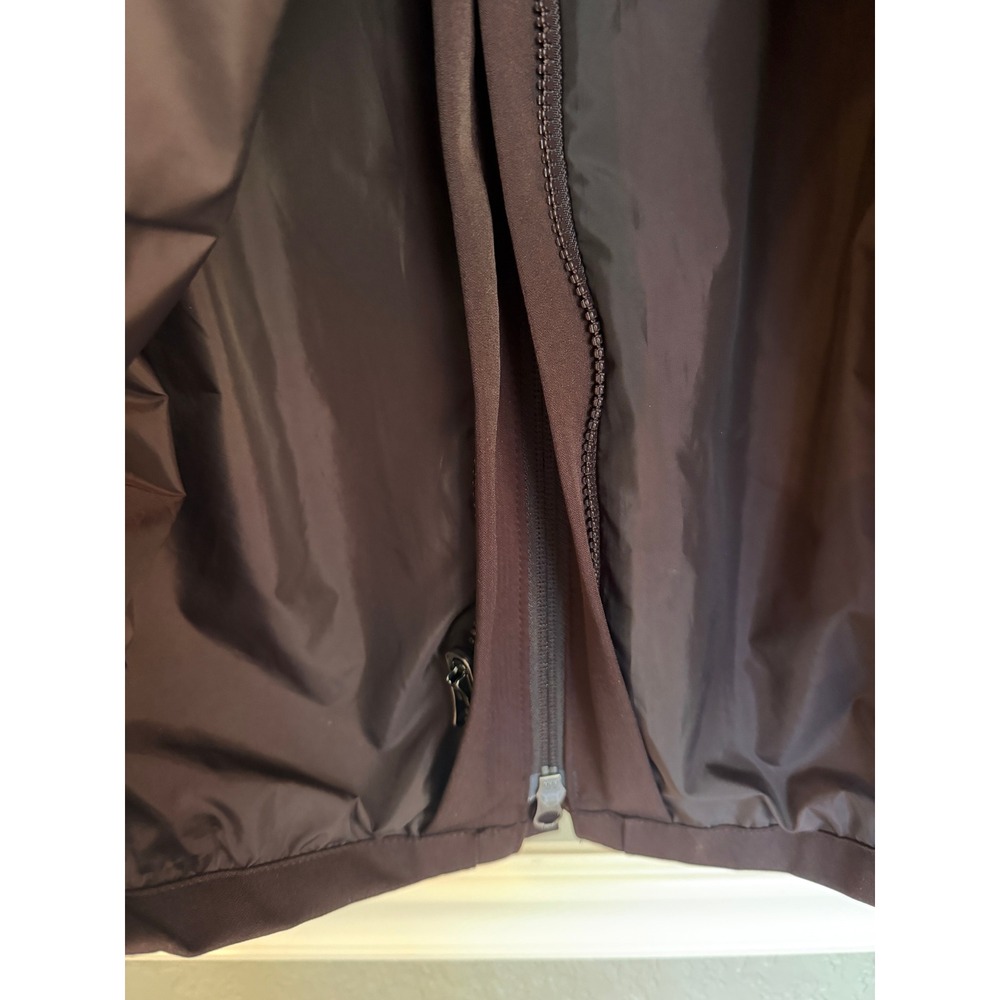 Patagonia Womens H2No Waterproof Parka Jacket Brown XL Rain Coat Shell Longline - Picture 11 of 13